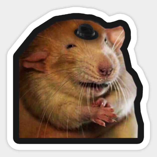 Rat stickers Sticker by arismer